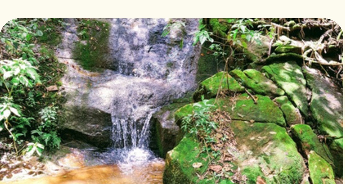 Cachoeira no O Bosque, em Joanópolis