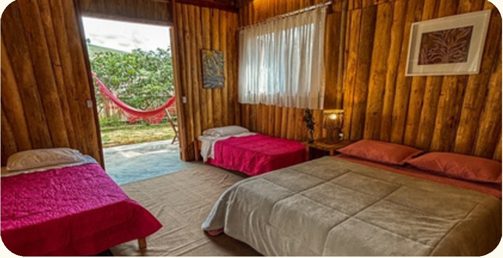 Quarto compartilhado no O Bosque